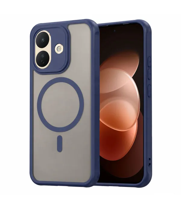 Techsuit HaloFrost II MagSafe maskica za Xiaomi Redmi Note 17 Pro - plava