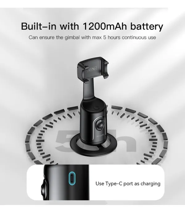 Yesido SF15 Auto Face Tracking Gimbal Selfie Stick